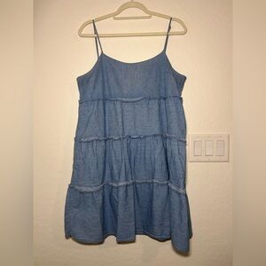 Justify Light Blue Denim Dress